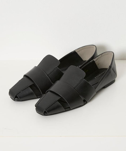 Cross Design Mules [Limited Edition]