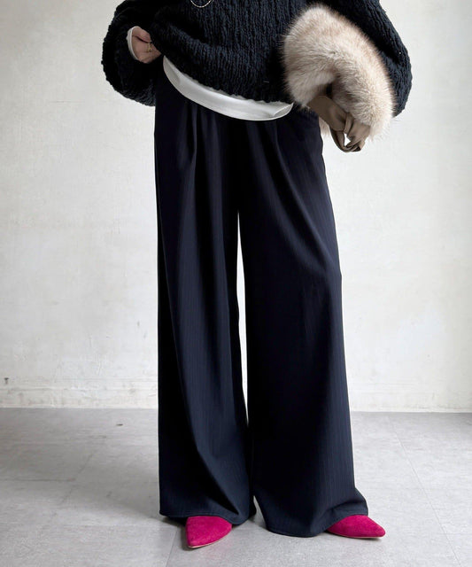 [WEB Exclusive] 2-Way Pinstripe Pants