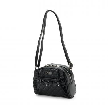 Ribbon Frill Quilted Shoulder Bag