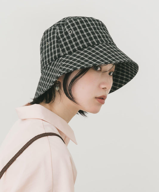 Check Pattern Bucket Hat