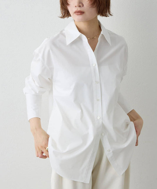 [THE PAUSE] Embroidered Shirt