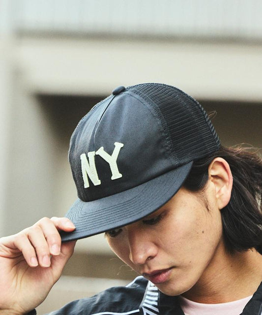 Exclusive Felt Logo Twill Mesh Cap
