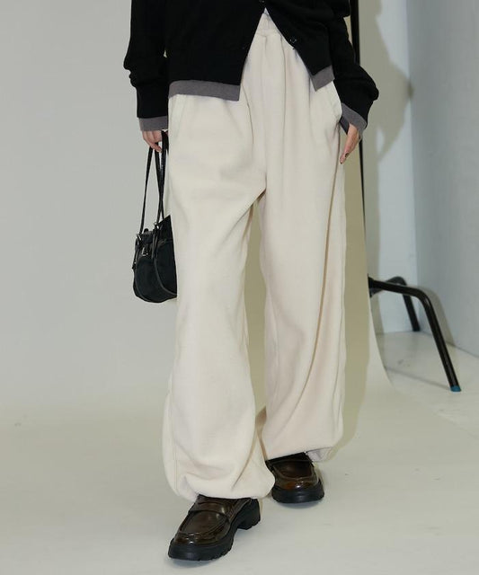 Fleece Easy Pants with Hem Drawcord - Limited Release